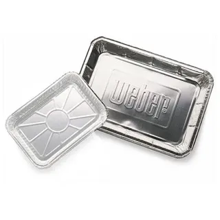 Weber Grillschale 33 x 18 x 5 cm Aluminium Silber