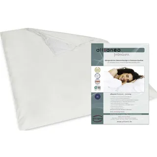 allsaneo Premium Allergiker Deckenbezug 240x220 cm | Allergie Bettwäsche extra weich und leicht | Anti Milben Encasing | Milbenschutz | allergendichter Zwischenbezug | Hohenstein Zertifiziert