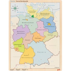 Bild Goki 57417 - Schichtenpuzzle Deutschland