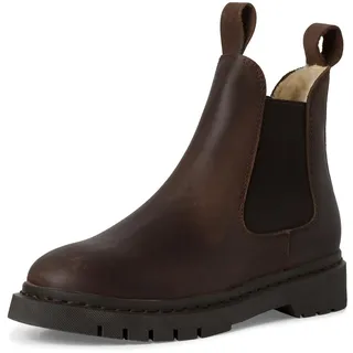 TAMARIS Damen Stiefel Leder braun 41 - 41