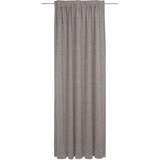 Vorhang ADAM "Scribble" Gr. 2, lila (beere), B:142cm H:175cm, Jacquard, Baumwolle, Leinen, Gardinen, Vorhang, aus Leinen und Bio-Baumwolle