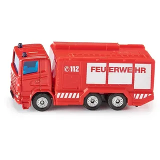 Siku 1034 - Feuerwehr Tanklöschfahrzeug Rot 1:64