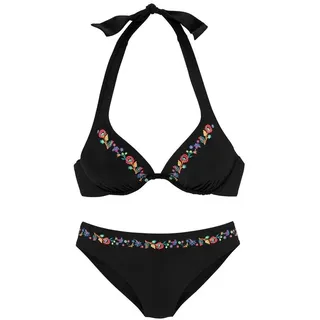 Buffalo Bügel-Bikini Damen Schwarz 38 Cup D