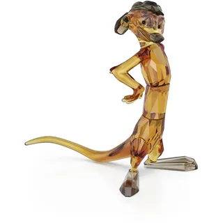 Swarovski The Lion King Timon, Fantasievolle Kristallfigur mit Strahlenden Kristallen