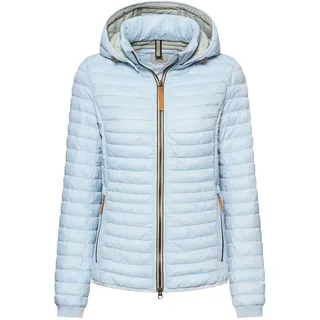 camel active Damen Leichte Steppjacke aus recyceltem Polyamid Hellblau, womenswear-34