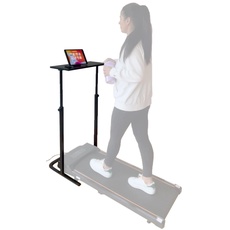 foto-kontor Laufbandtisch für Laufband Walking Pad Tisch höhenverstellbar Indoor Laufpult Training Stepdesk Smart Fitness Trainer Desk