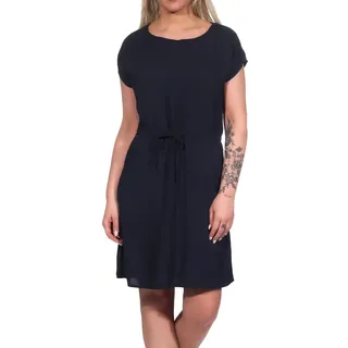 ONLY Damen Viskose Kleid Onlnova Life Connie Bali Kurzarm-Sommerkleid 15222208 Night Sky 34