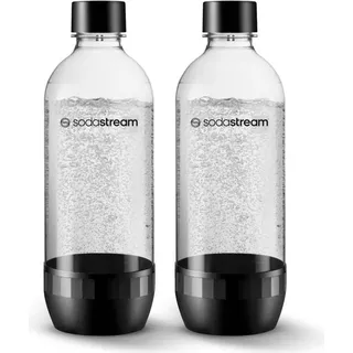 Sodastream 2 Flaschen 1 l schwarz