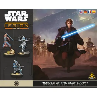 Asmodee Asmodee, Star Wars: Legion – Heroes of the Clone Army, Tabletop-Erweiterung