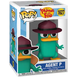 Funko Pop! Disney: Phineas and Ferb - Agent Perry - Phineas und Ferb - Vinyl-Sammelfigur - Geschenkidee - Offizielle Handelswaren - Spielzeug Für Kinder und Erwachsene - Anime Fans