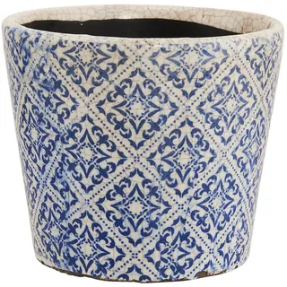 Butlers Blumentopf (6er Set) Evergreen , Blau , Keramik , 12 cm , Dekoration, Blumen & Blumentöpfe, Übertöpfe