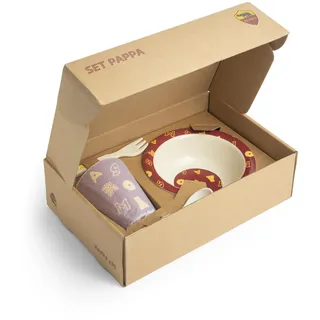 CHAPS Merchandising GmbH Unisex-Kind ASR-DSET-23 Besteck, Giallo e Rosso, Standard