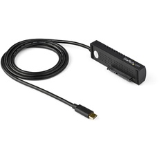Bild StarTech.com USB-C auf SATA Adapter Kabel - für 2,5 / 3,5" SATA SSD / HDD Laufwerke - 10 Gbit/s - USB 3.1 - SATA zu USB Adapter