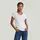 Slim V-Neck Top Weiß M
