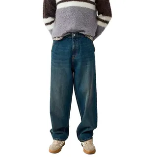 Balmohk Alberto Skater Fit Jeans - Vintage Dark Blue Denim - 40