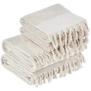 Done. Provence Bohéme Handtuchset 4 St. beige