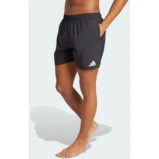 adidas Herren Badeshorts Swim Shorts 5 INCH, Black/White, 3XL