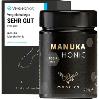 maorika Manuka Honig MGO 800+ 250 g