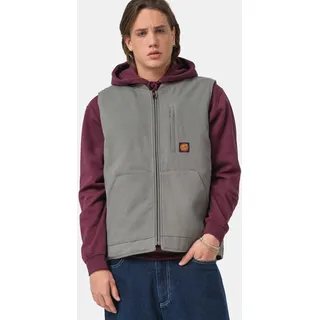Santa Cruz Classic Label Vest Grau M