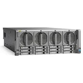 Cisco UCS C460 M4 Intel® C602J Rack (4U) grau - Server Barebone (Intel® C602J, Intel, 512 MB, Intel® Xeon®, E7-4800, E7-8800, DDR3-SDRAM, DDR4-SDRAM)