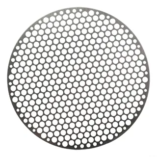 Runder Edelstahl-Grillrost, rundes Grillnetz, Drahtgeflecht, Gestell für Outdoor-Camping, Kochgeschirr, runder Grillrost (26 cm)