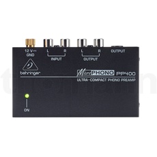 Behringer MICROPHONO PP400 Ultrakompakter Phono-Vorverstärker