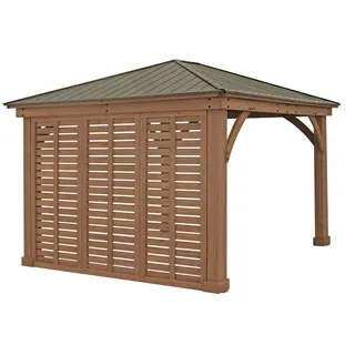 Westmann Seitenwand für Pavillon (BxHxT) 298 cm x 232 cm x 8 cm FSC®