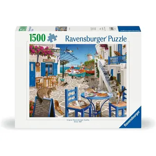 Ravensburger Puzzle Katzen Von Mykonos 1500 Stücke - Multicolor - One Size