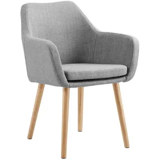 SalesFever Armlehnstuhl hellgrau