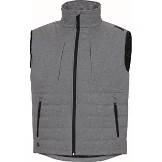 Deltaplus PESARGRTM Steppweste Aus Polyester Mit Pu-Beschichtet - Futter Aus Wattiertem Taft/Polyester, Grau, Größe M