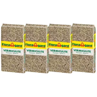 Floragard Vermiculite 4x5 Liter (1-2mm) - All-in-One Substratverbesserung für Ihren Garten