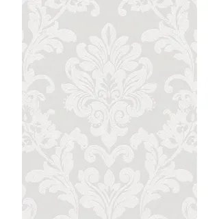 Marburg Vliestapete Barock 10 m x 0,53 m 300 g Beige/Weiß
