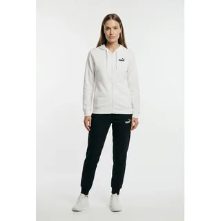 Puma Damen, Trainigsanzug Hooded Sweat Suit TR cl 691902-02 S, - PUMA White - S