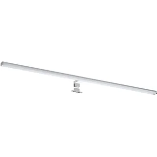 sebson LED Spiegelleuchte 120cm Bad IP44 - Schrank Aufbauleuchte + Spiegel Klemmleuchte, neutralweiß 4000K 15W Schminklicht Spiegellampe 1200x98x44mm