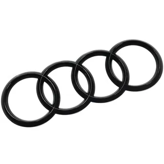 Audi 83A071802 Zeichen Heckklappe Ringe Black Edition Emblem Blackline Logo schwarz