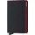 Slimwallet Matte Geldbörse unisex schwarz rot