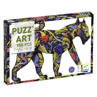 Puzz'Art-Puzzle „Schwarzer Panther“, Djeco