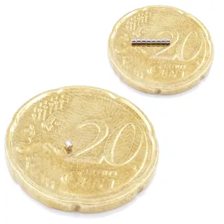 Brudazon | 70 Mini Scheiben-Magnete 1x1mm | N52 stärkste Stufe - Neodym-Magnete ultrastark | Power-Magnet für Modellbau, Foto, Whiteboard, Pinnwand, Kühlschrank, Basteln | Magnetscheibe extra stark