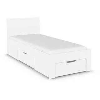 Rauch Kinderbett Flexx 90 x 200 cm Holz lackiert weiß