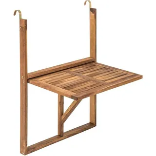 Balkontisch Hängetisch Balkonhängetisch Klappbar Klapptisch Balkon Tisch Holz