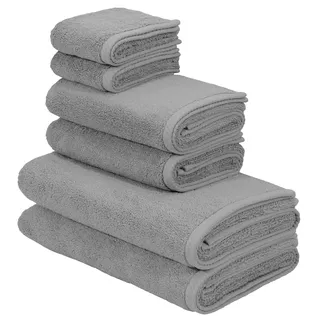 Bruno Banani Lana Handtuchset 6-tlg. grau