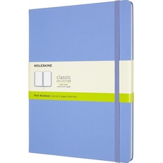 Bild Notizbuch Classic Collection fester Einband ca. DIN A4 blanko, hortensienblau Hardcover 192 Seiten