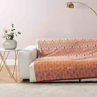 Bassetti Nairobi Granfoulard-Tuch aus 100% Baumwolle in der Farbe ROT R1 Maße: 350x270 cm - 9332331