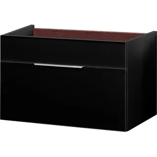 Fackelmann Waschbeckenunterschrank Kara Anthrazit 79,5 cm
