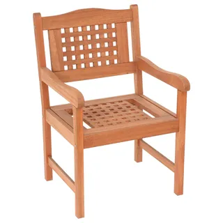 Merxx Gartensessel Lima 1 St. 59 x 59 x 108 cm braun