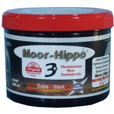 HagoYoicn Lth Moor - Hippo 3 Pferdebalsam mit Moor und Teufelskralle 500 ml