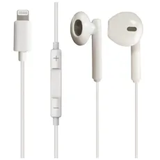 Lippa MFi Lightning in-ear headphones - White