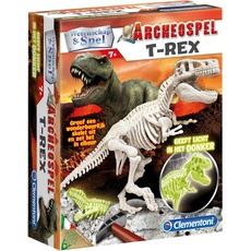 Clementoni Wissenschaft & Spiel Archäologisches Spiel - T-Rex Fluo