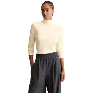 Marc O'Polo Marc OߴPolo Denim Damen, Langarmshirt mit Rollkragen, slim fit