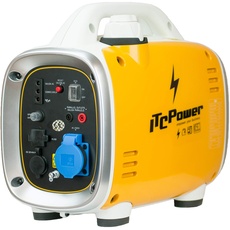 Itcpower IT-GG9I Benzin-Generator, Inverter, gelb-weiß